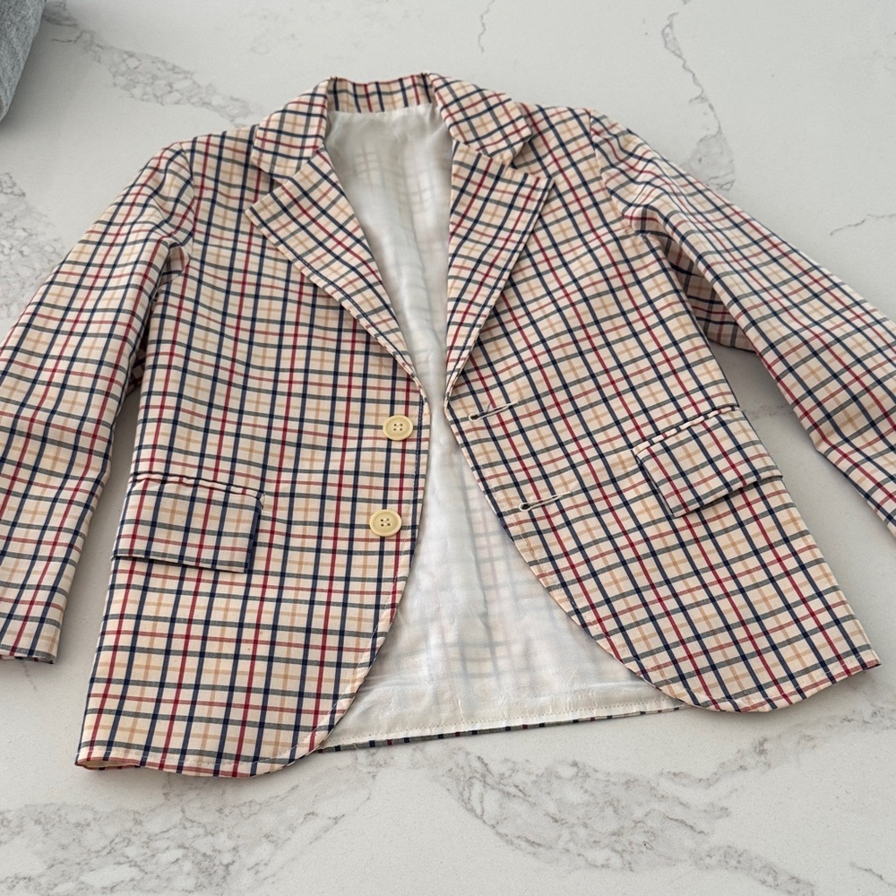 Plaid Kids Blazer Jack Tar 6